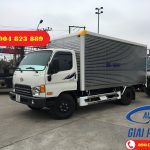 Xe tải 7 Tấn Hyundai HD700 Đồng Vàng Thùng Kín